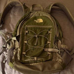 The North Face Olive Green Borealis Backpack